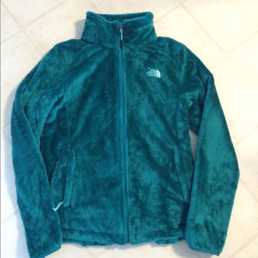 BLUE NORTH FACE FLEECE JACKET